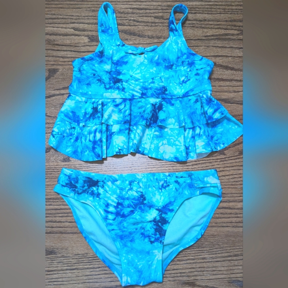 Kids George Blue and Turquoise Swim Set